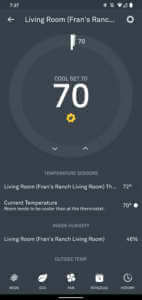 Google Nest Thermostat Rescheck
