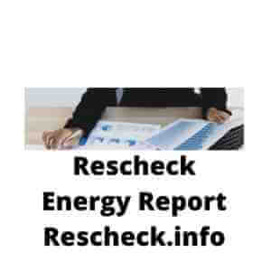 Rescheck Energy Report Service Rescheck.info