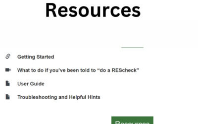 Rescheck Web Resources Feature