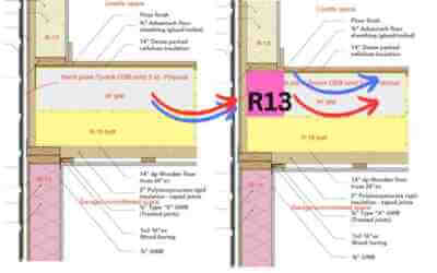 Rim Joist Rescheck Insulation Question
